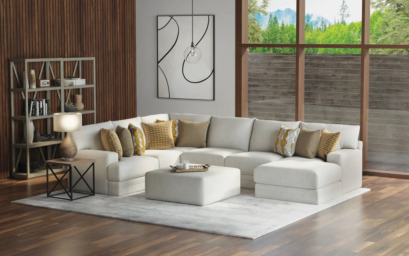 Tori - Cocktail Ottoman by Unique Piece Furniture
