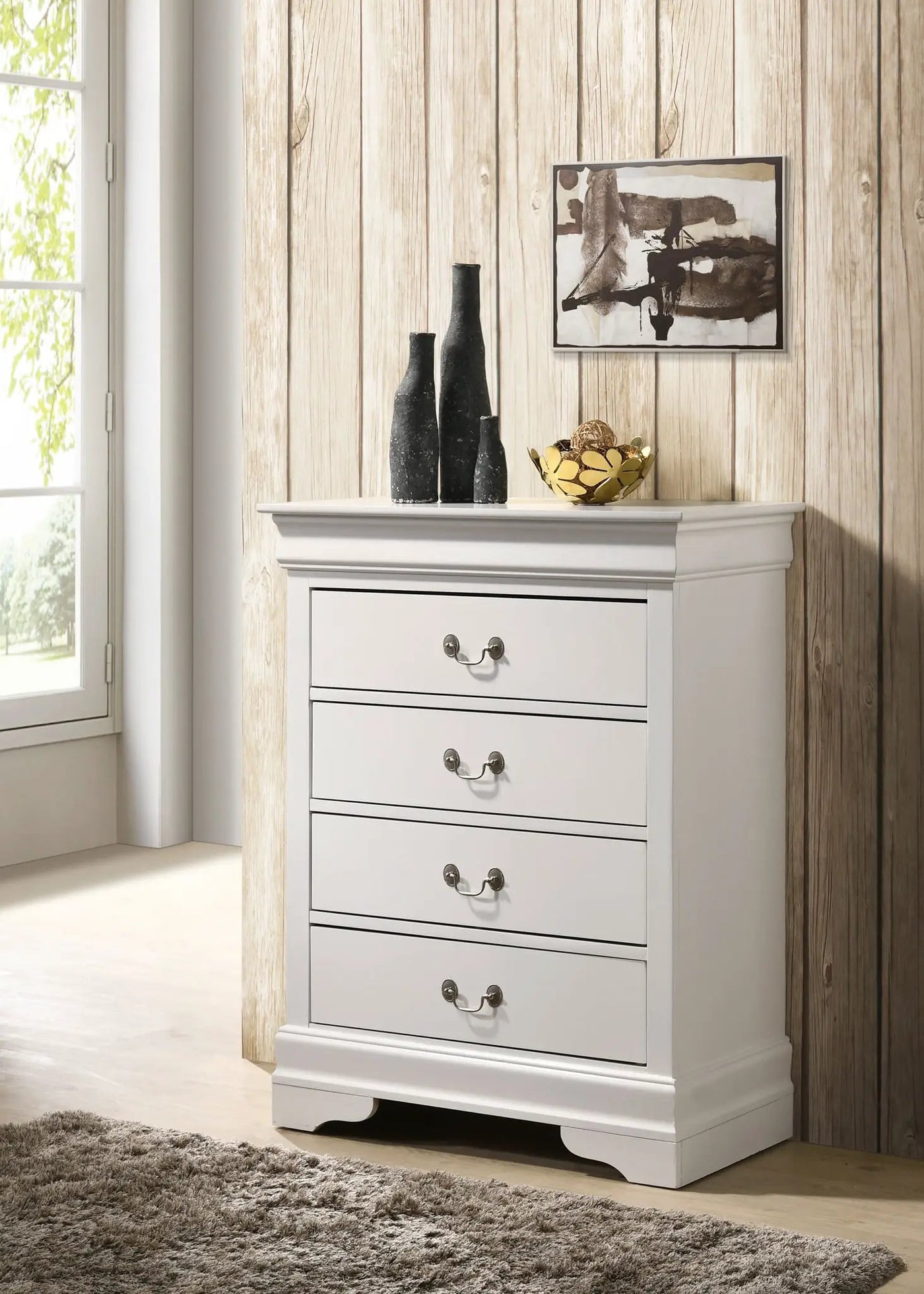 Louis Phillipe - Traditional Style Storage Chest Elegant by HouseOfZazla