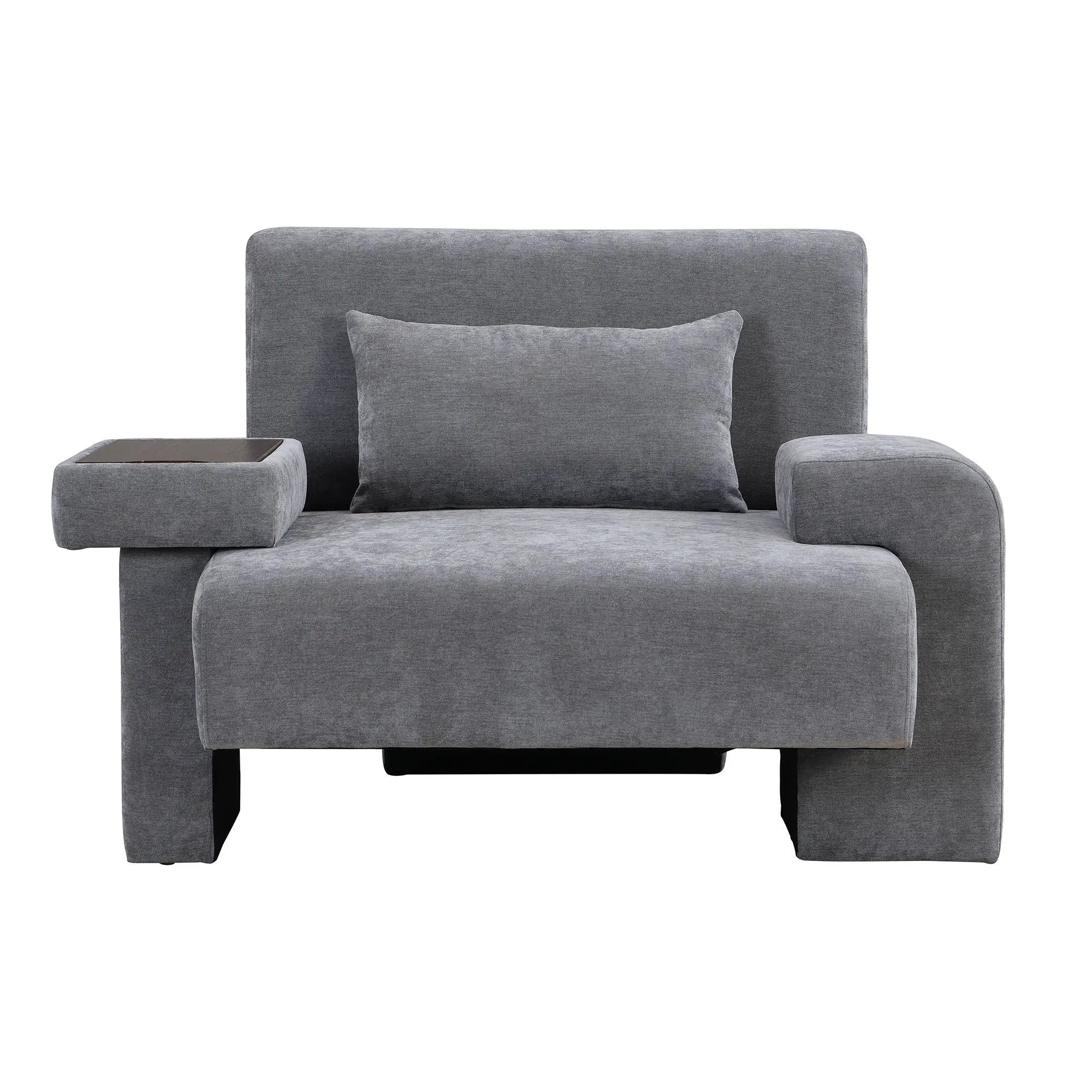 Modern Oversized Armchair With Soft Cushion For Living Room by HouseOfZazla