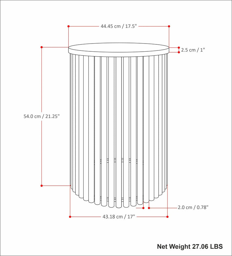 Demy - Accent Table by HouseOfZazla