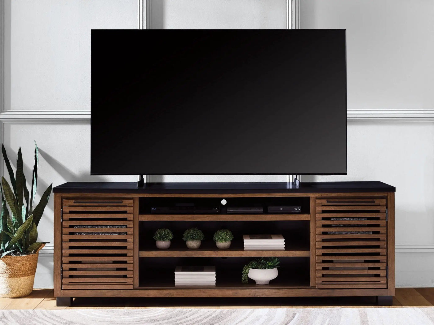Kallari - TV Stand With Fireplace Option by Unique Piece Furniture