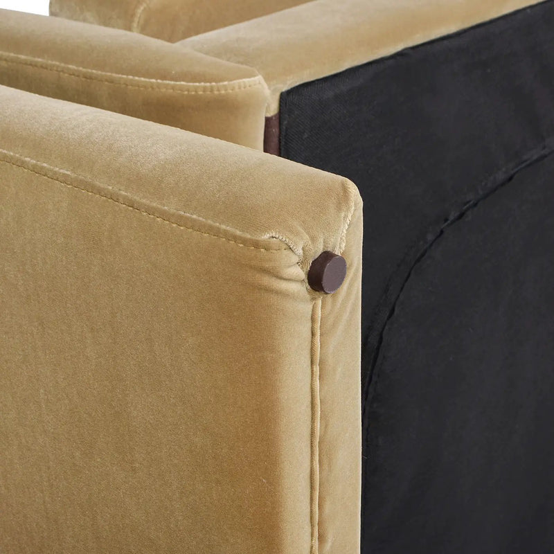 Mason - Arched Arm Sofa - Camel Brown Beige by Unique Piece Furniture