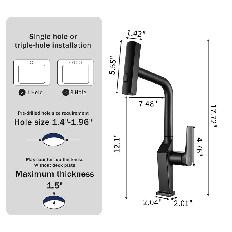 Touchless Matte Kitchen Faucet by HouseOfZazla