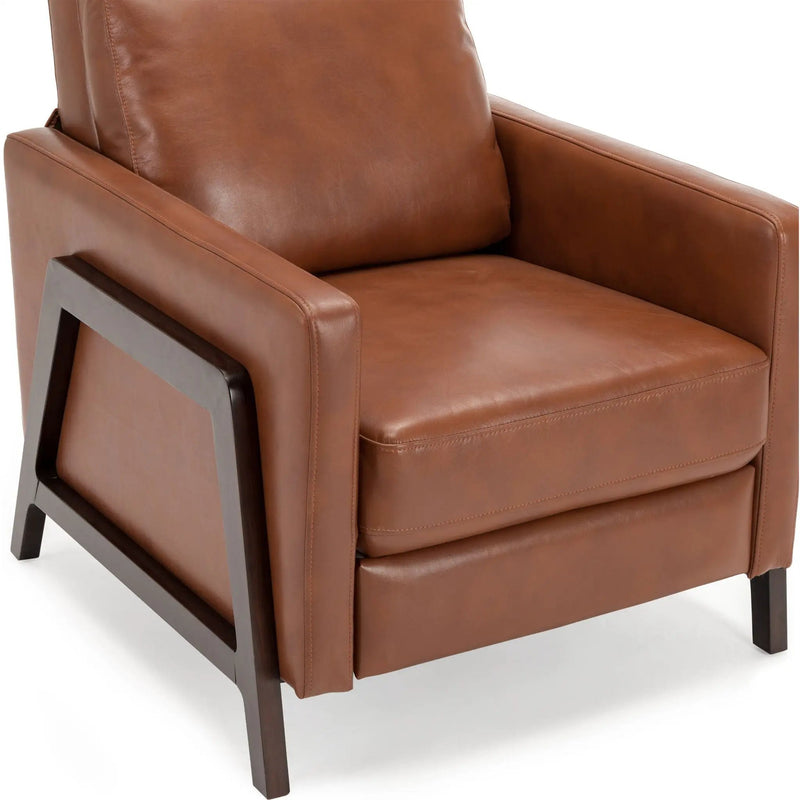 Madeline - Push Back Recliner - Caramel by Unique Piece Furniture
