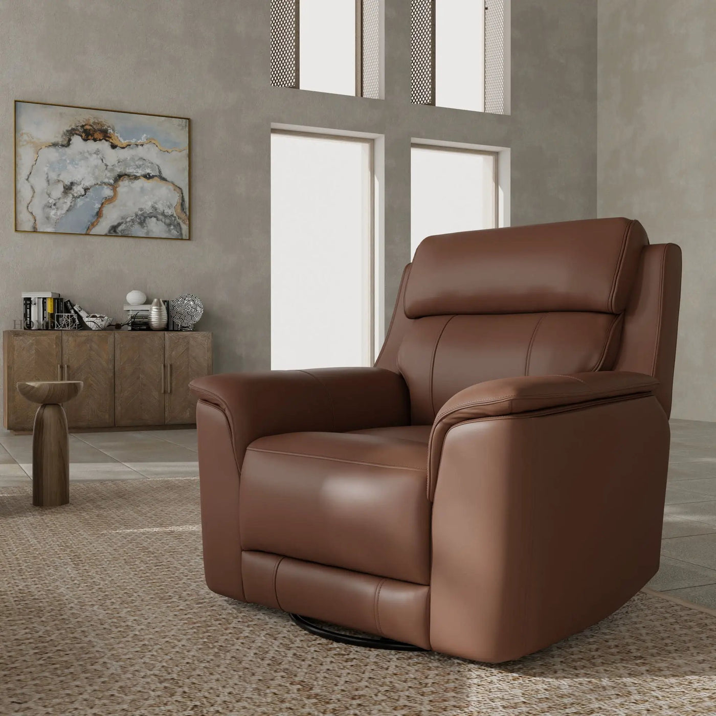 Oslo - Manual Swivel Glider Recliner by HouseOfZazla