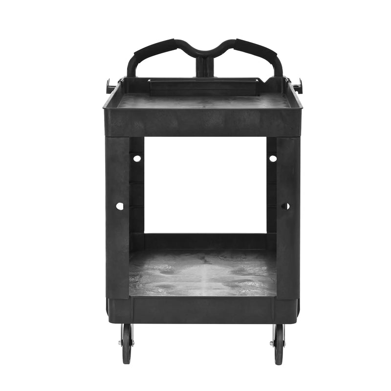Heavy Duty Tray Top Service Cart with Wheels by HouseOfZazla