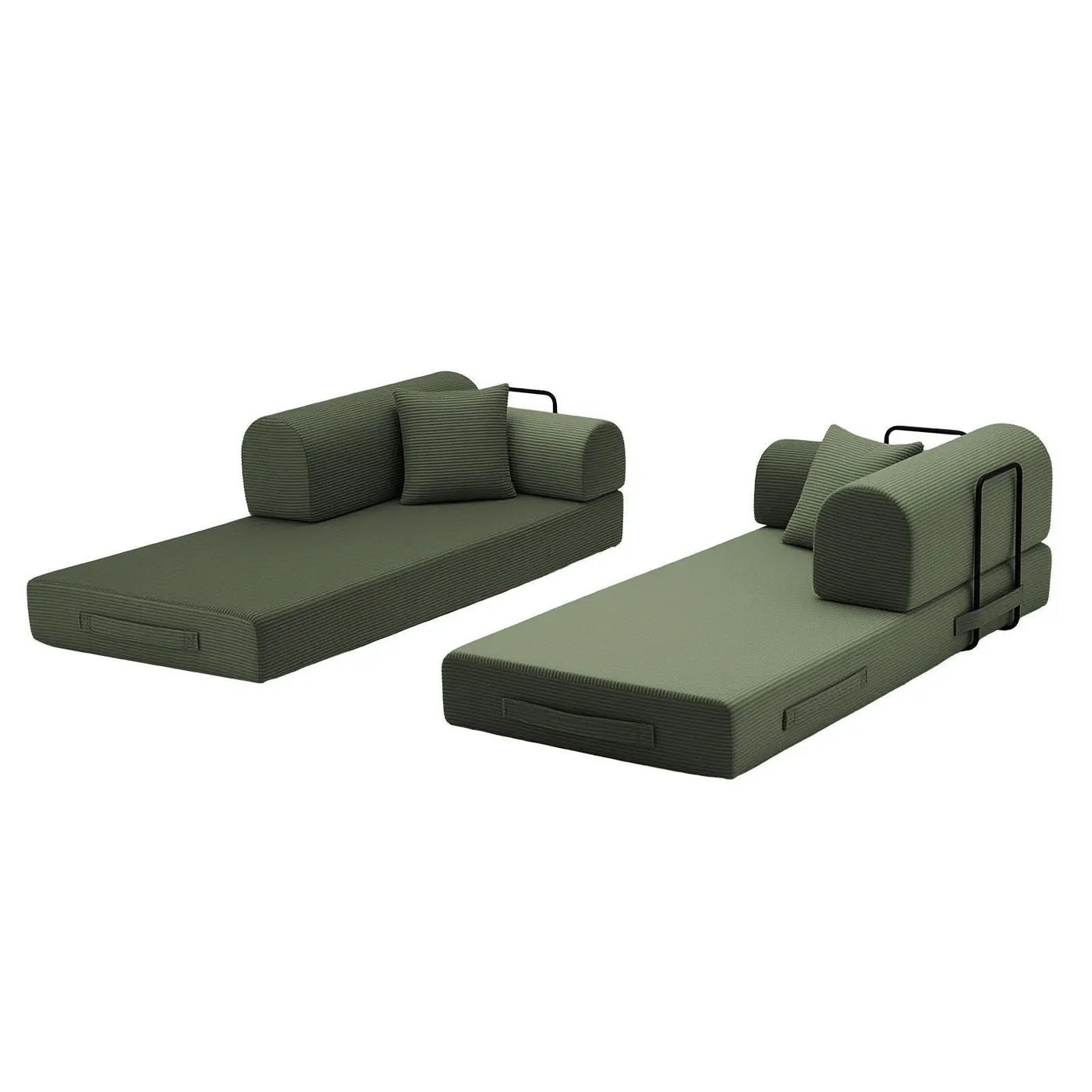 Convertible Sleeper Sofa Bed, Floor Lounge Couch For Living Room by HouseOfZazla
