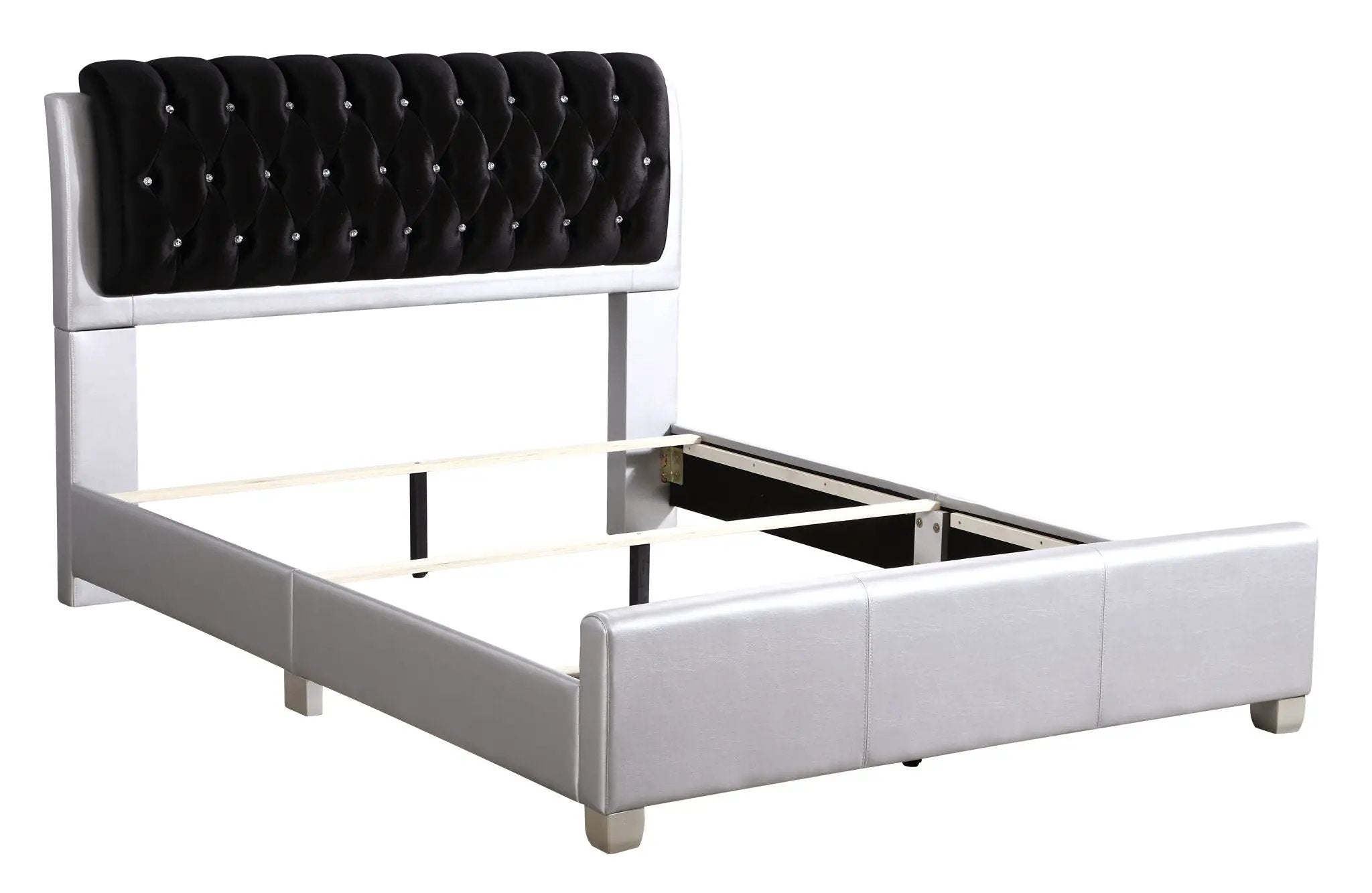 Tufted Upholstered Bed by Unique Piece Furniture
