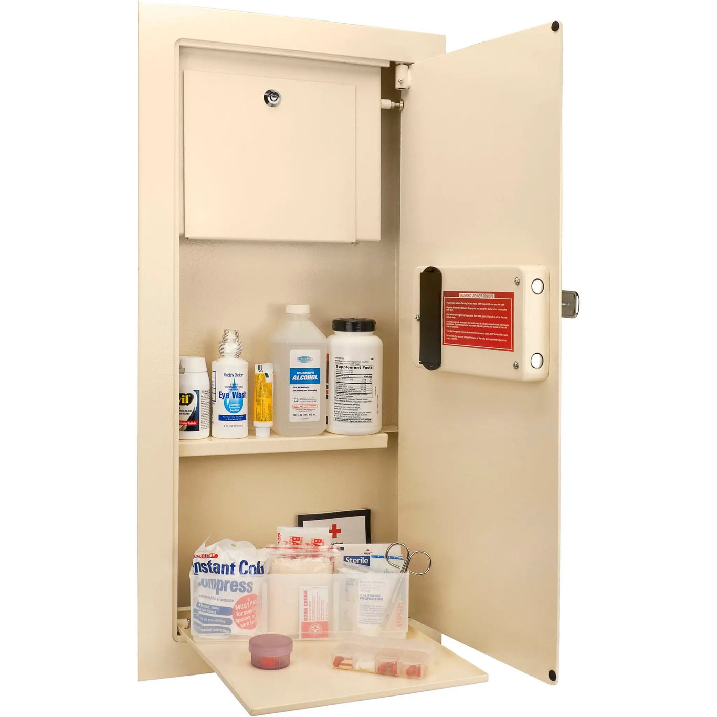 Durable Biometric Wall Safe by HouseOfZazla