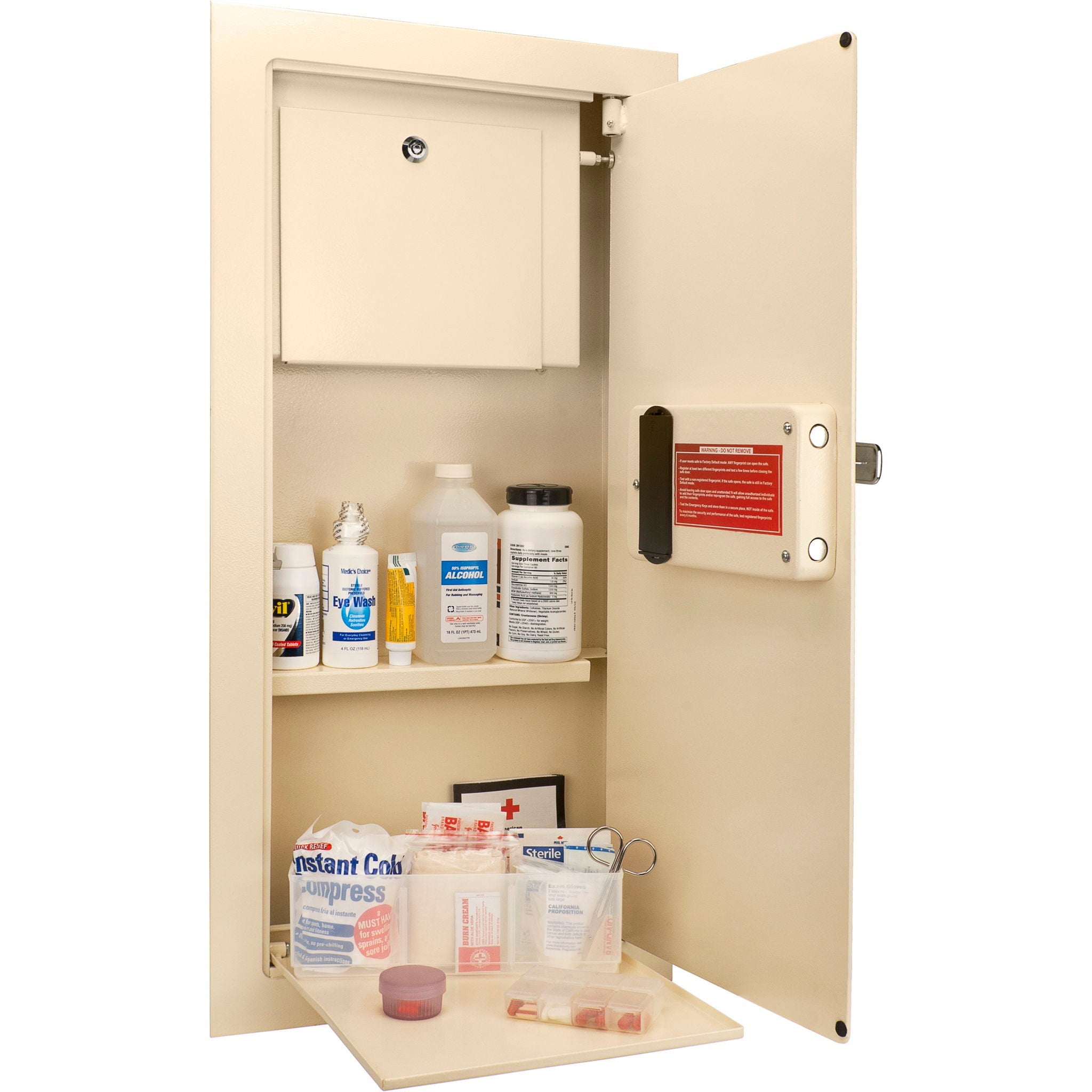 Durable Biometric Wall Safe by HouseOfZazla
