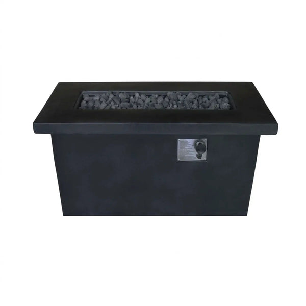 Propane / Natural Gas Outdoor Fire Pit Table - Charcoal