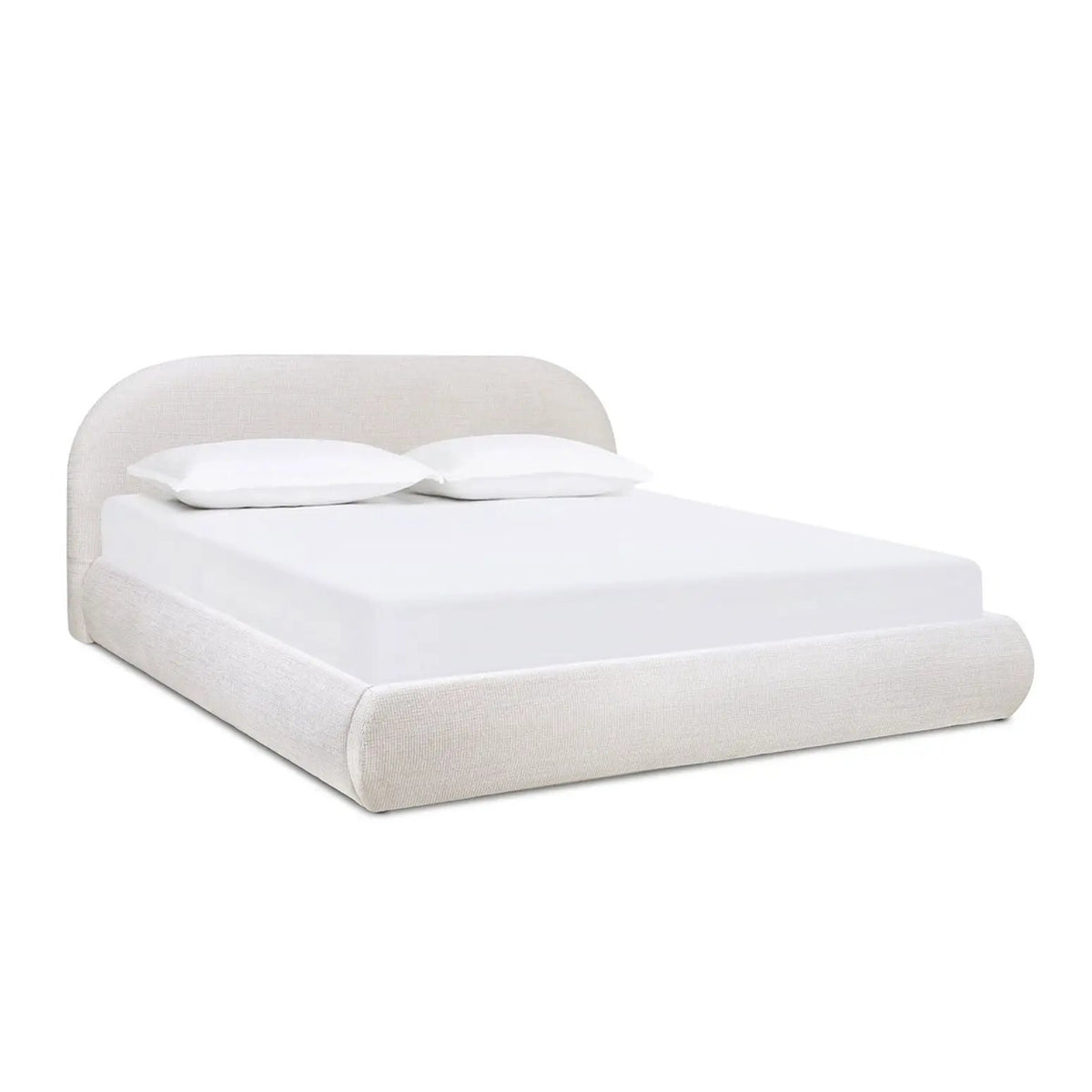 Archie Puffy Grounded - Upholstered Platform Bed, photo 14 of 49
