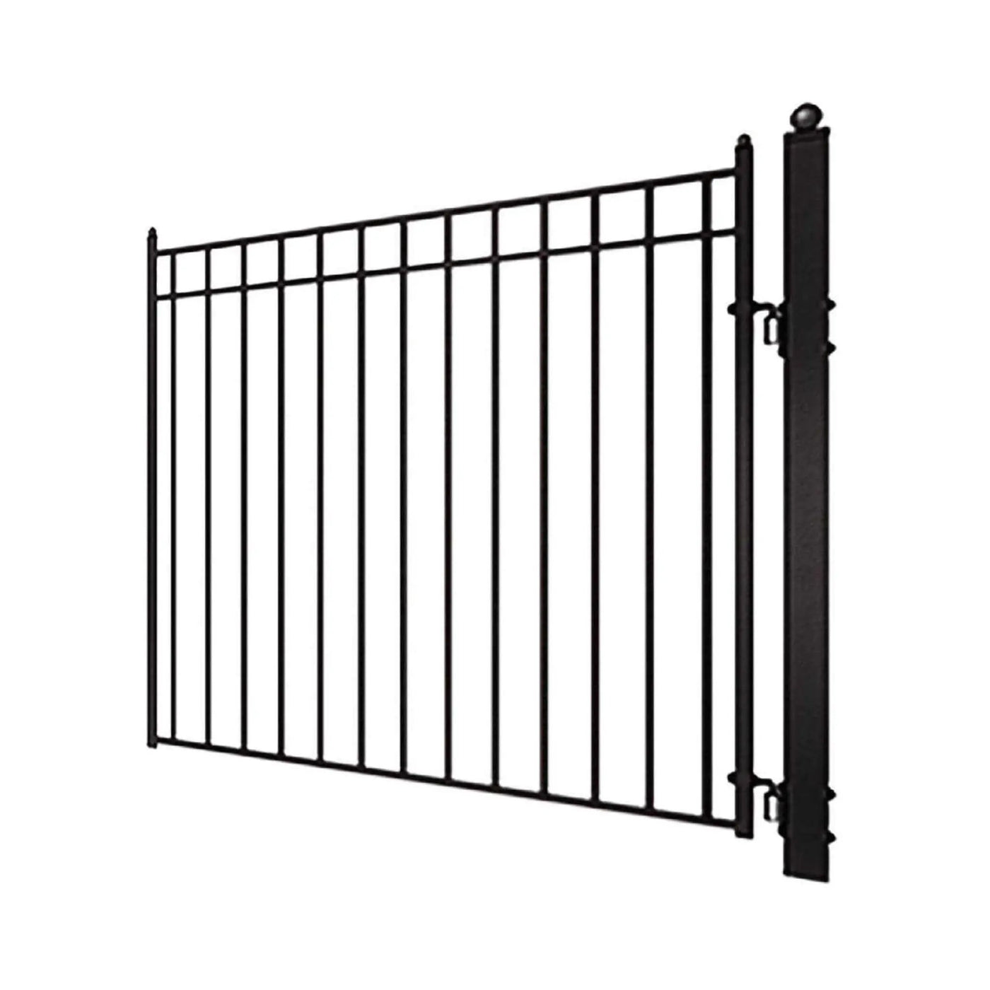 [12-18FT] Heavy-Duty Madrid-Style Premium Steel Dual-Swing Driveway Gate (SAK38546) by SAKSBY WHOLESALE