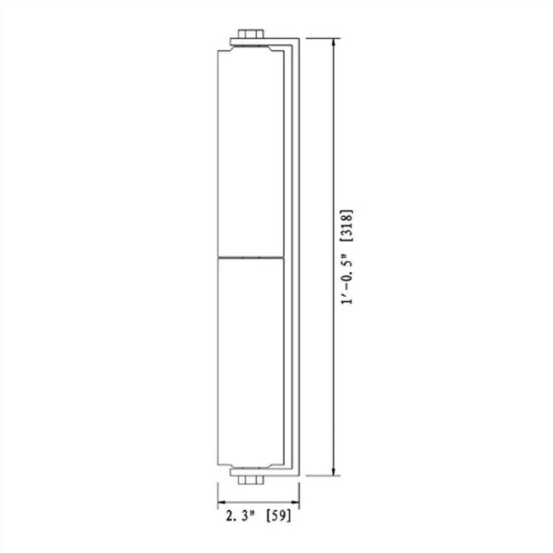 [12-18FT] Heavy-Duty St. Louis-Style Steel Sliding Driveway Gate (SAK64978) by SAKSBY WHOLESALE