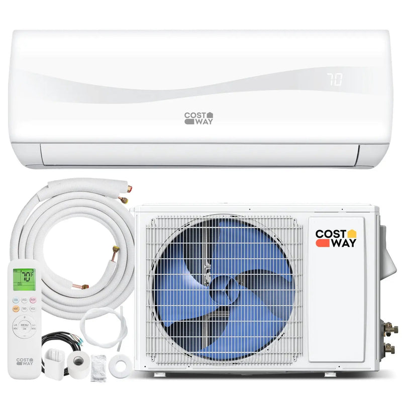 12000 BTU 17 SEER2 208-230V Mini Split Air Conditioner with Heat Pump by DirectDeals