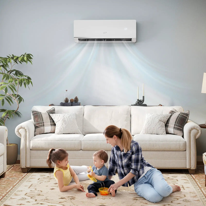 SEERXtreme Series ENERGY STAR Certified 12000 BTU 24 SEER2 208-230V Mini Split Heat Pump Heating at -15¬∞F by DirectDeals