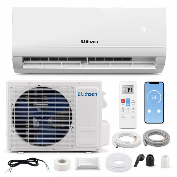 12000 BTU Mini Split Air Conditioner & Heater with WiFi, photo 2 of 8