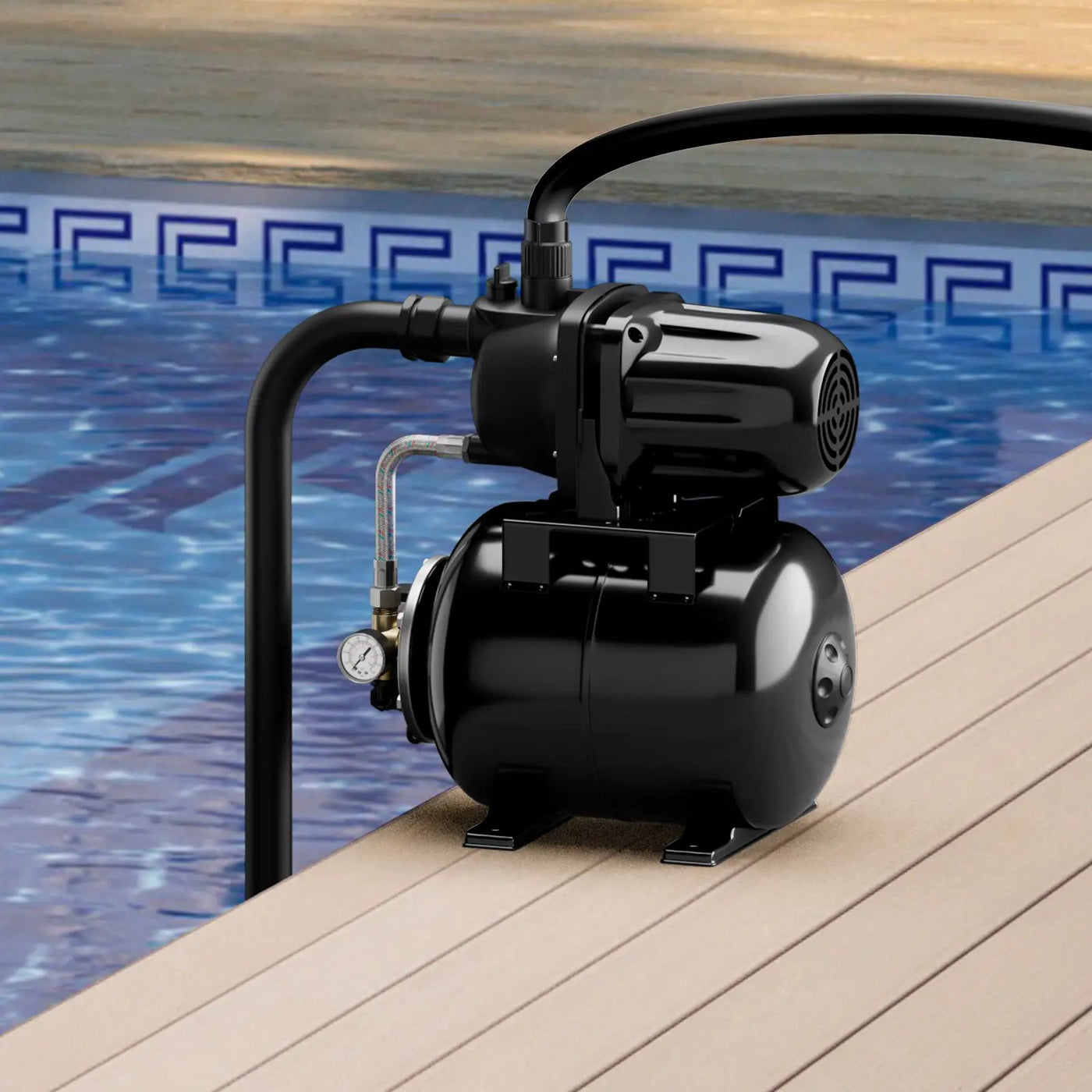 1200 W Garden Water Pump Shallow Well Pressurized Irrigation by DirectDeals