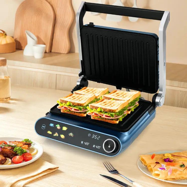 1200W Press Grill with LED Display by DirectDeals