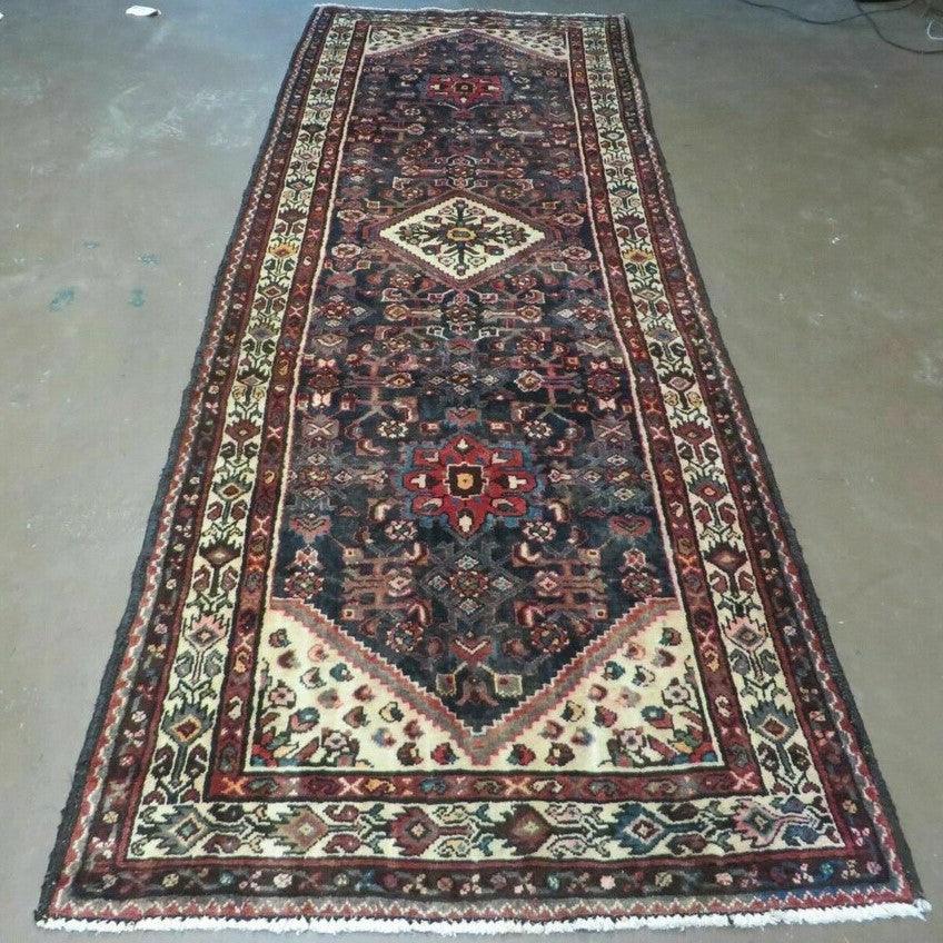 3' 6" X 10' 3" Antique Handmade Turkish Wool Runner Rug by Jewel Rugs