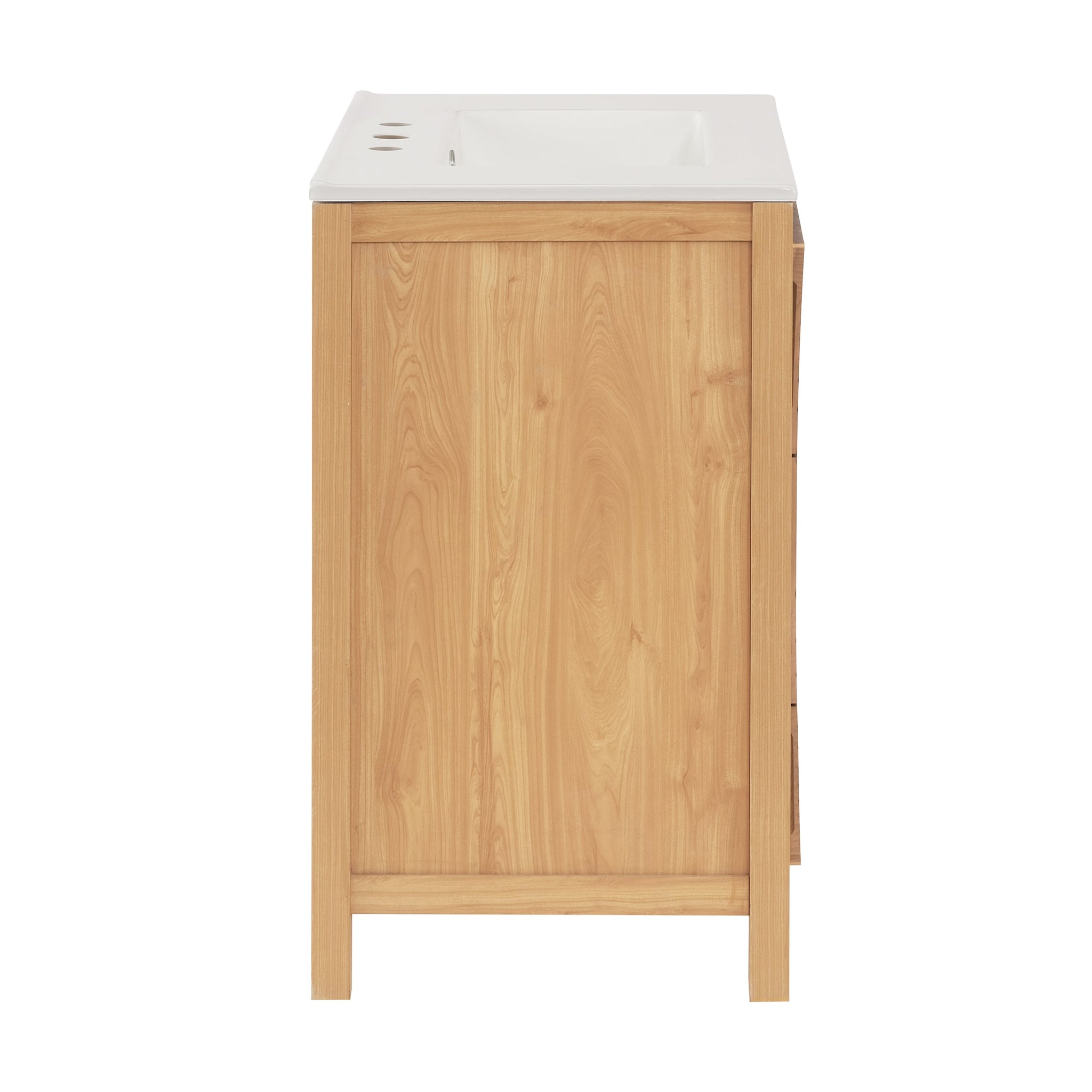 30 Inch Mid-Century Modern Bathroom Vanity with Sink by HouseOfZazla