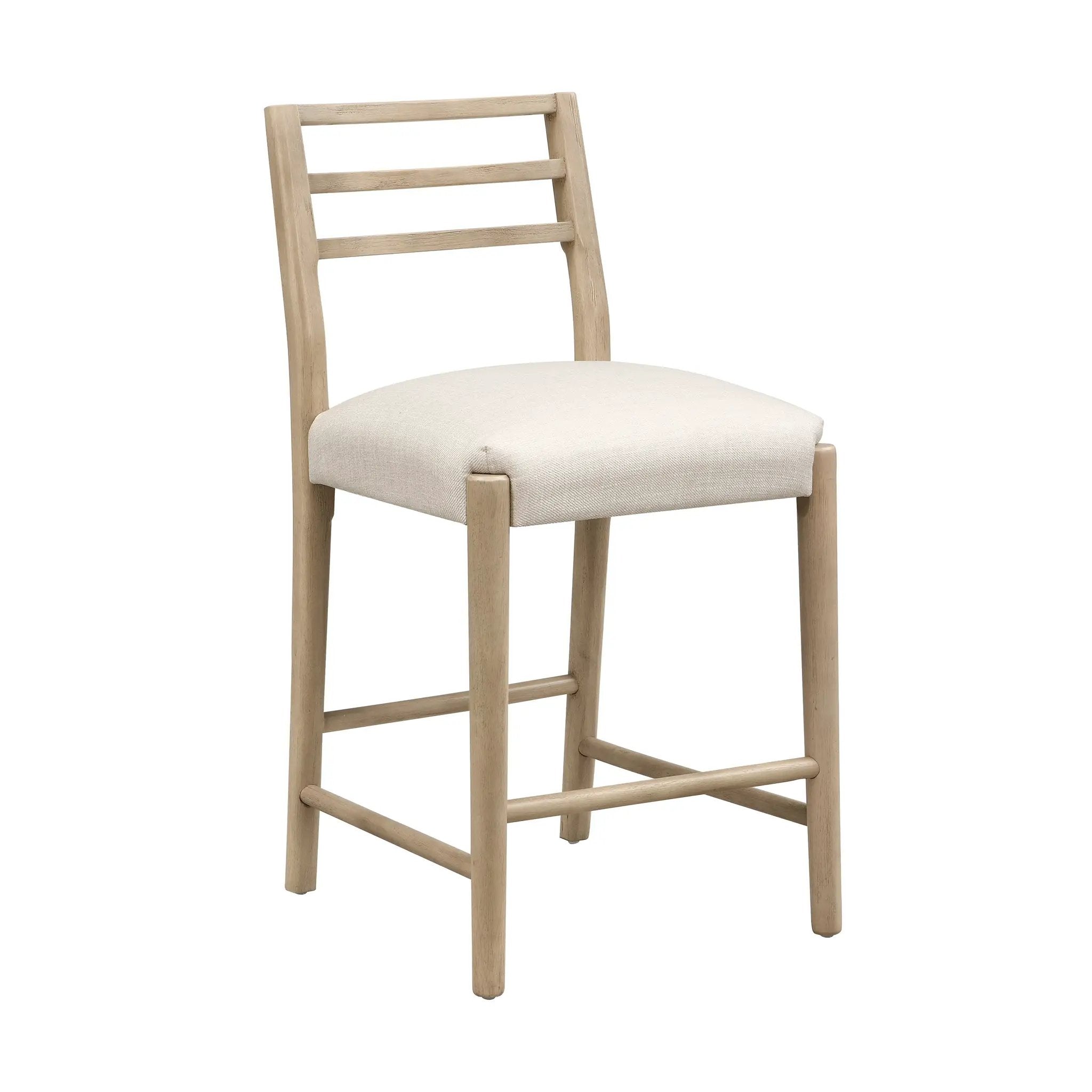 Counter Stool with Ladder Back (Set of 2) by HouseOfZazla