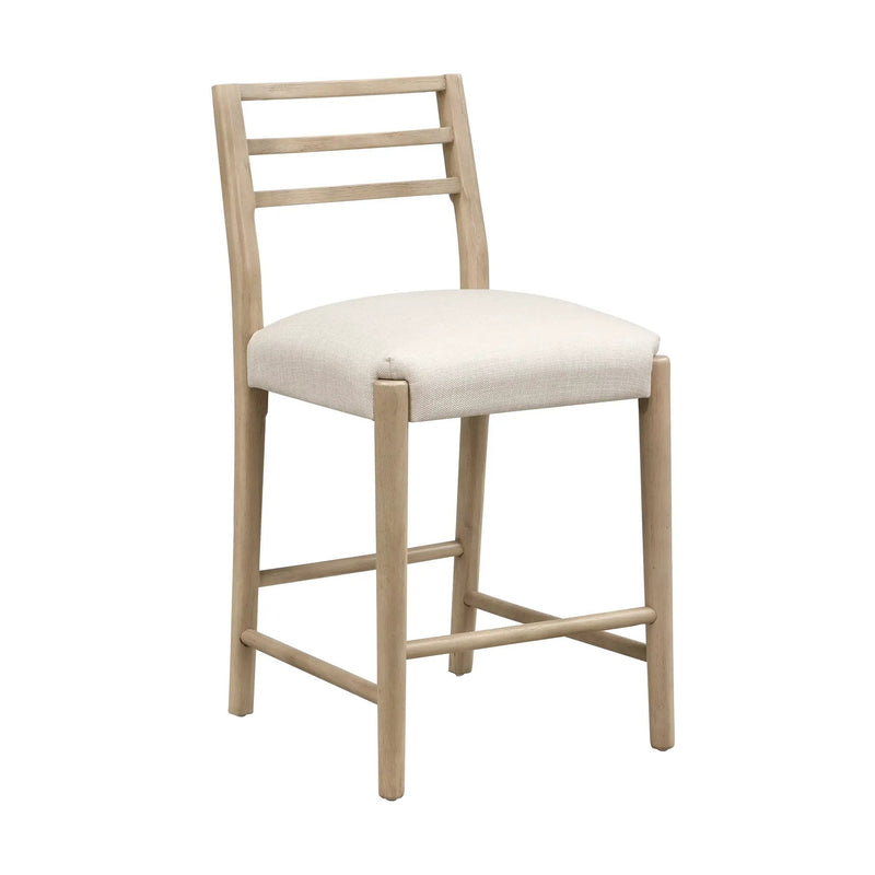 Counter Stool with Ladder Back (Set of 2) by HouseOfZazla