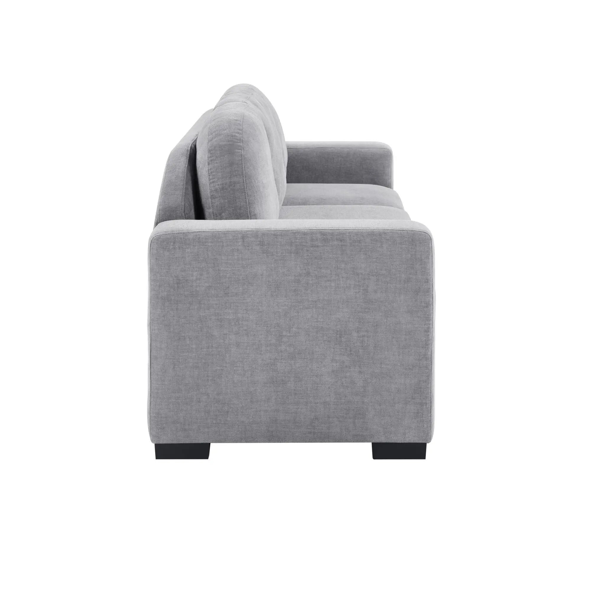 Modern 3 Seater Sofa With Curved Backrest by HouseOfZazla