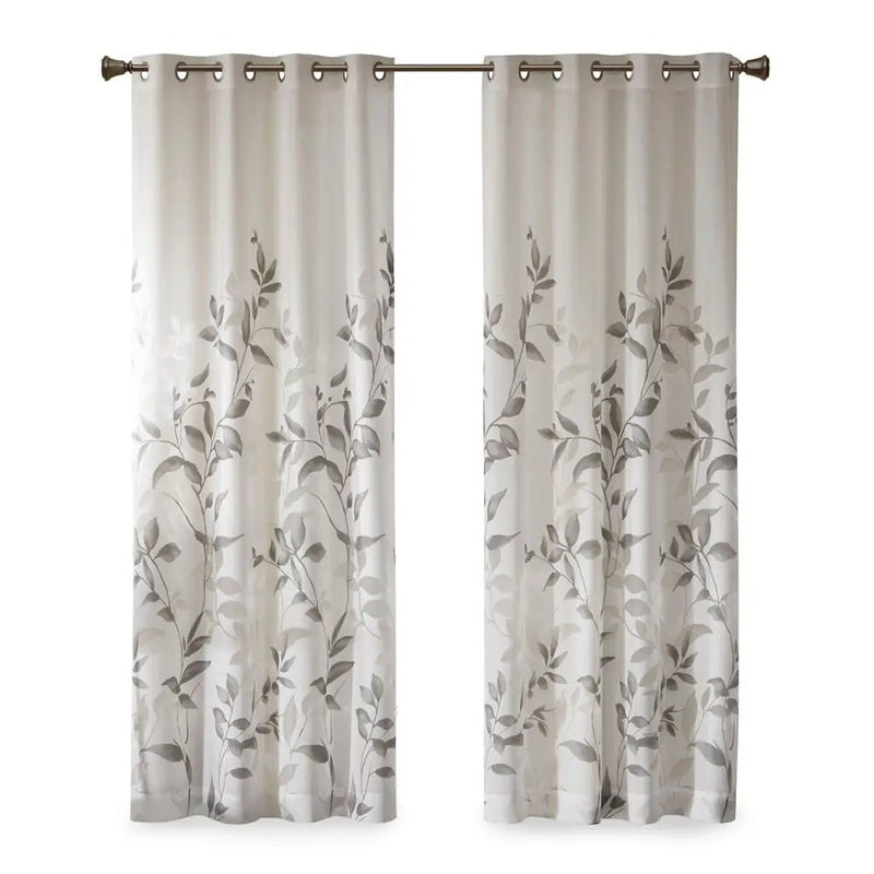 Burnout Printed Curtain Panel by HouseOfZazla