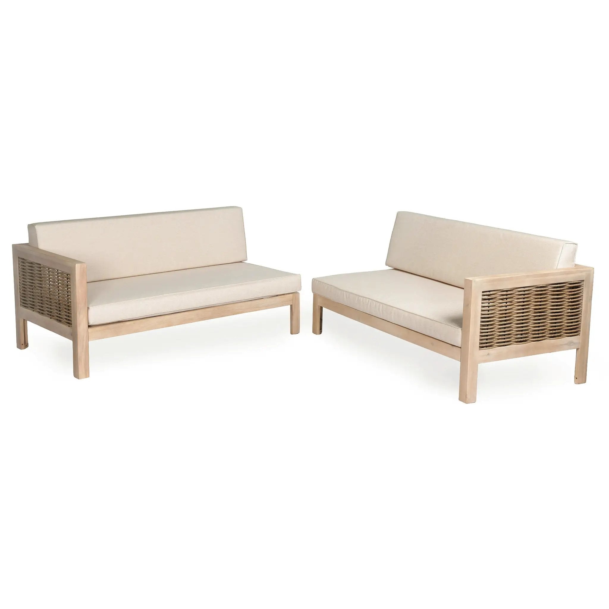 Emir Acacia 4 Seater Sofa Set by HouseOfZazla