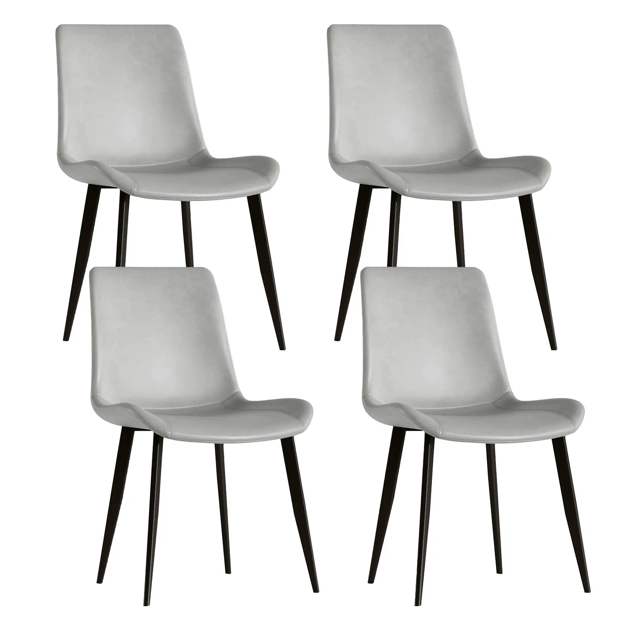 Modern Dining Chair With Carbon Steel Legs by Unique Piece Furniture