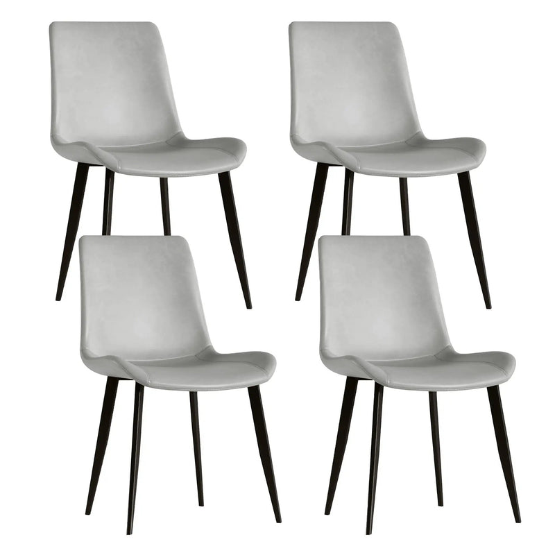 Modern Dining Chair With Carbon Steel Legs by Unique Piece Furniture