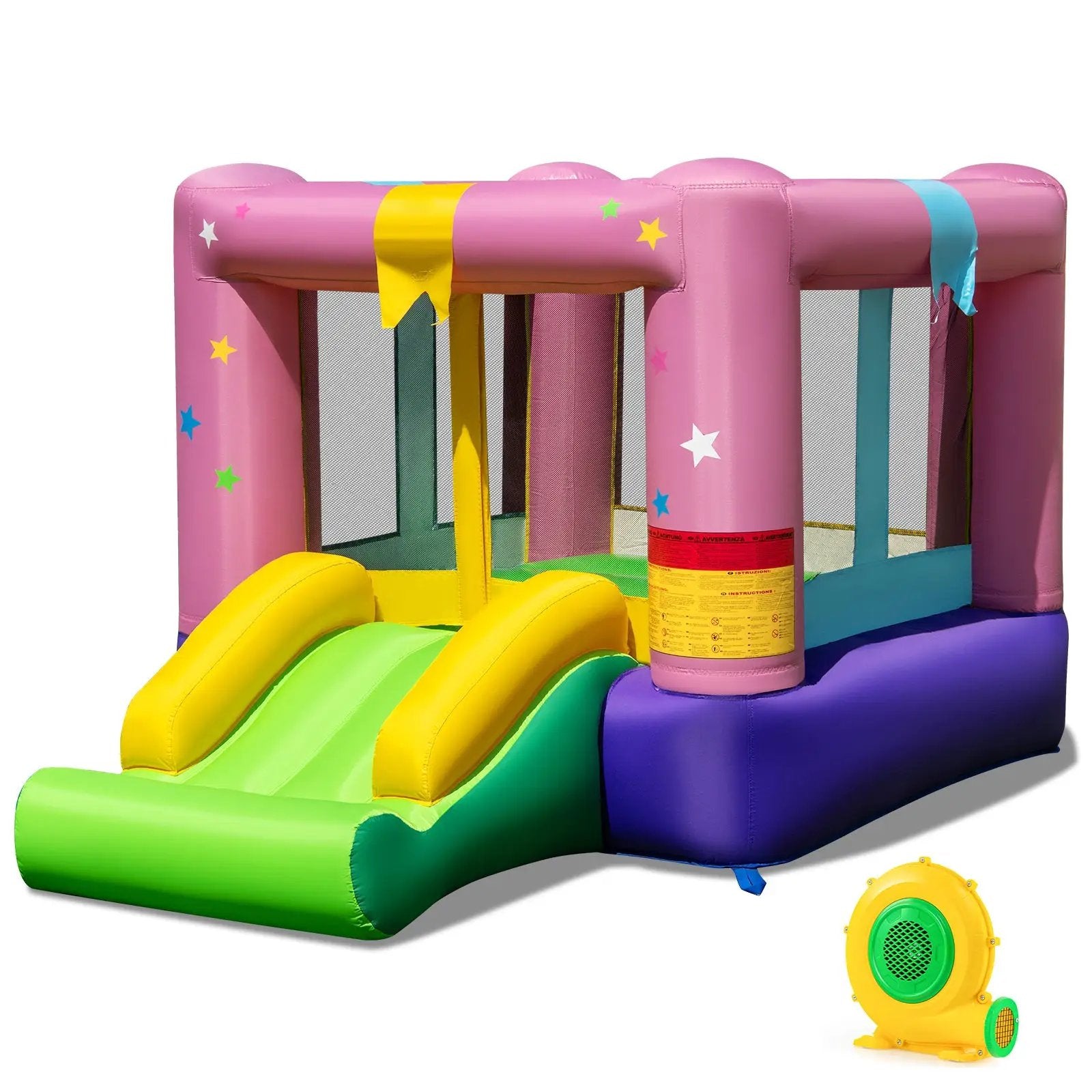 Bouncy Castle with Jumping Area and 480W Blower by DirectDeals