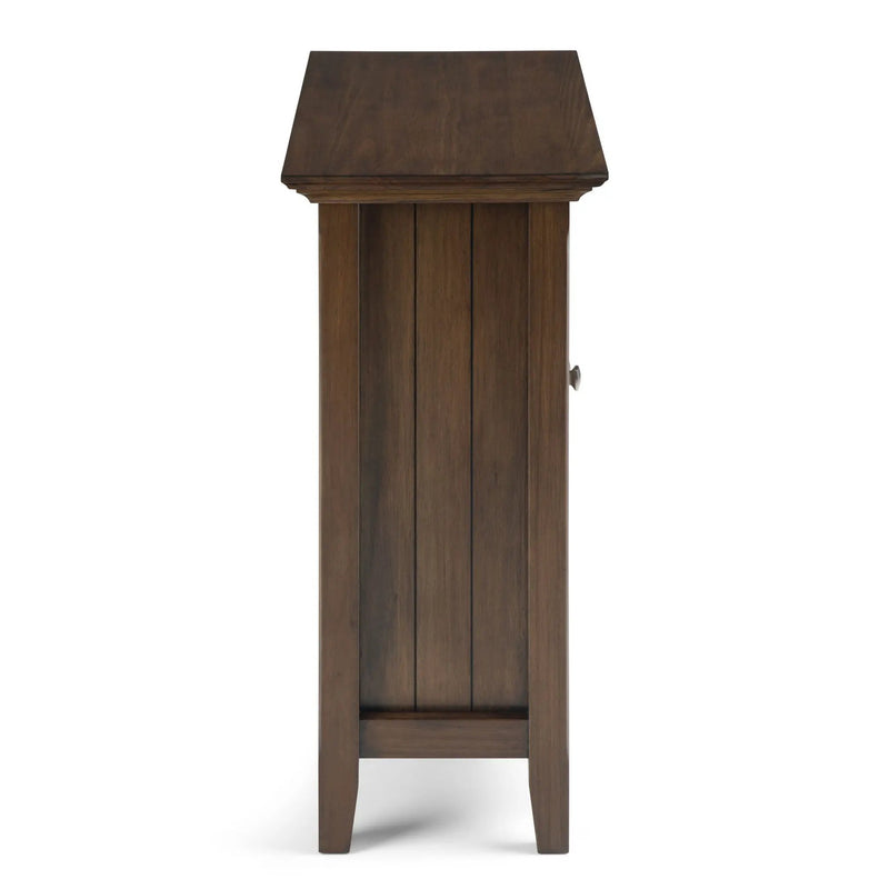 Bedford - Low Storage Media Cabinet - Rustic Natural Aged Brown by HouseOfZazla