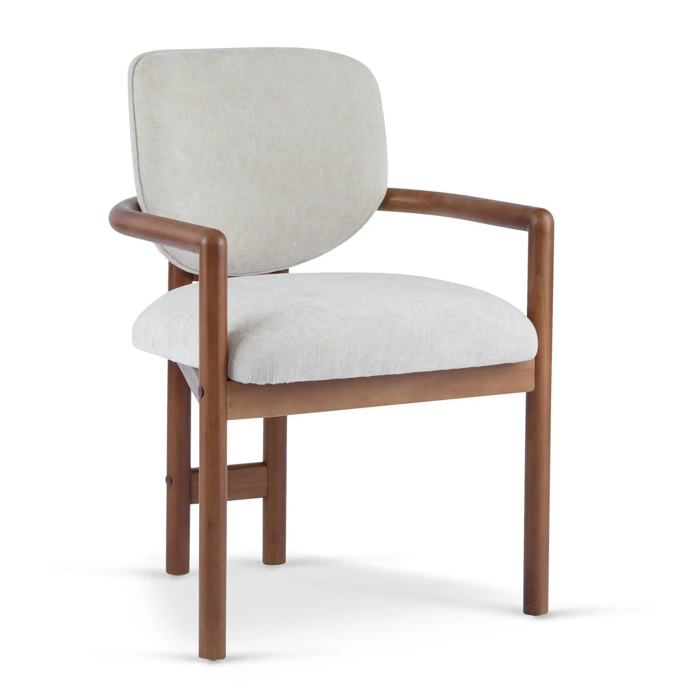 Upholstered Arm Dining Chairs (Set of 2) by HouseOfZazla