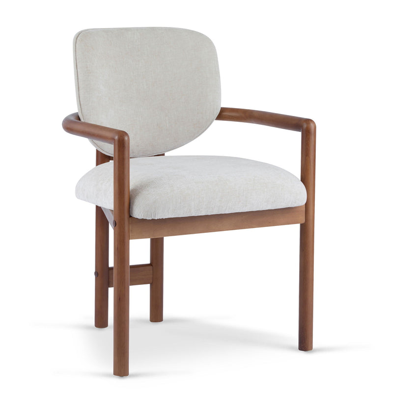 Upholstered Arm Dining Chairs (Set of 2) by HouseOfZazla