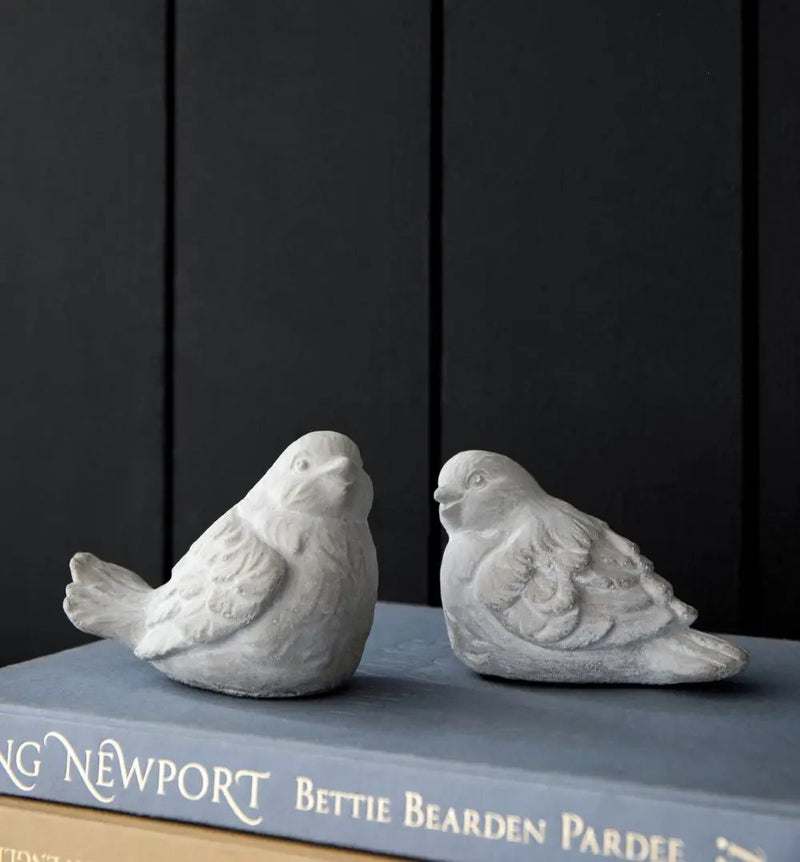 Skye Sparrow Bird Accents (Set of 2) - Antique Gray by Unique Piece Furniture