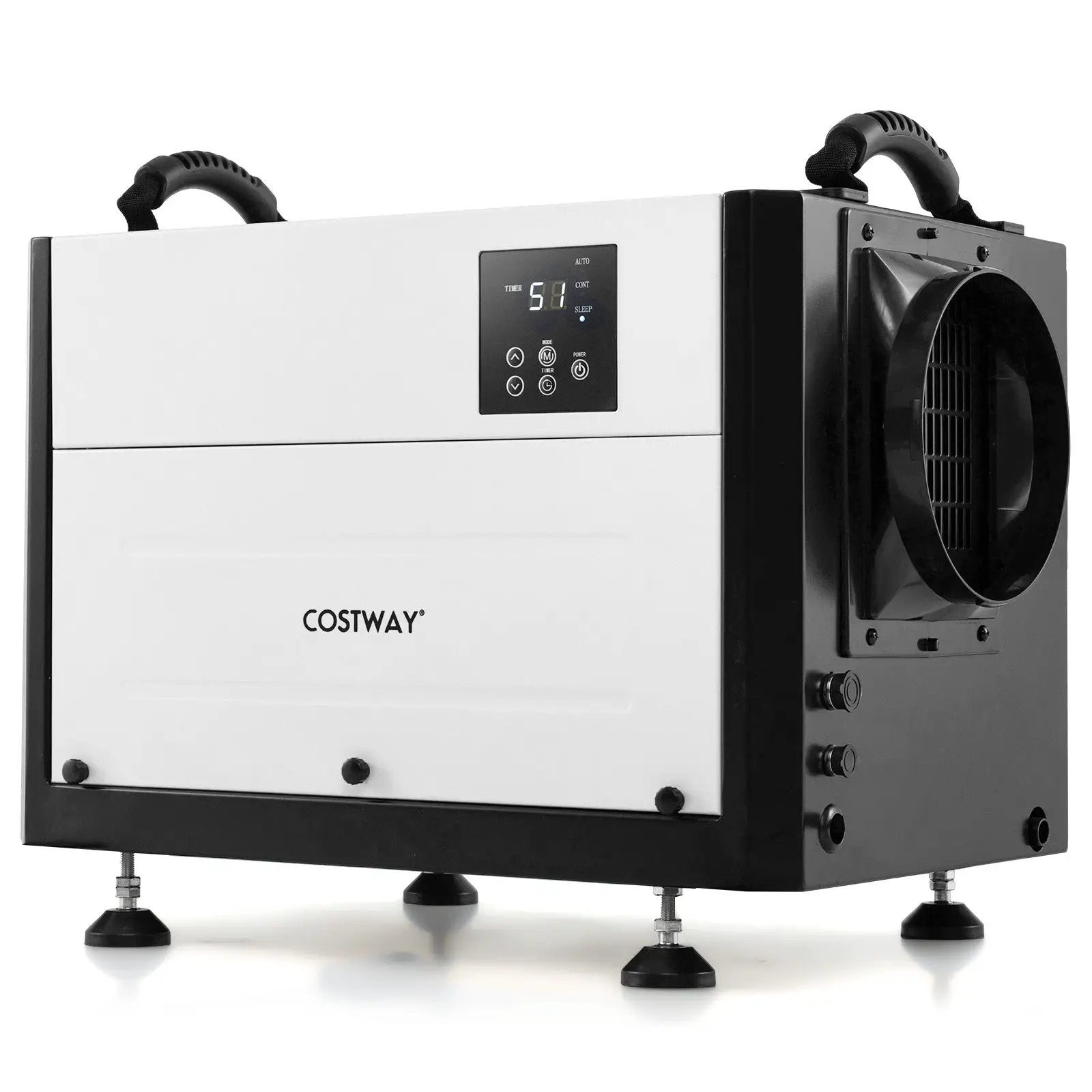 124 Pint Crawl Space Dehumidifier with 3 Modes and 24H Timer by DirectDeals