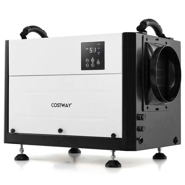 124 Pint Crawl Space Dehumidifier with 3 Modes and 24H Timer