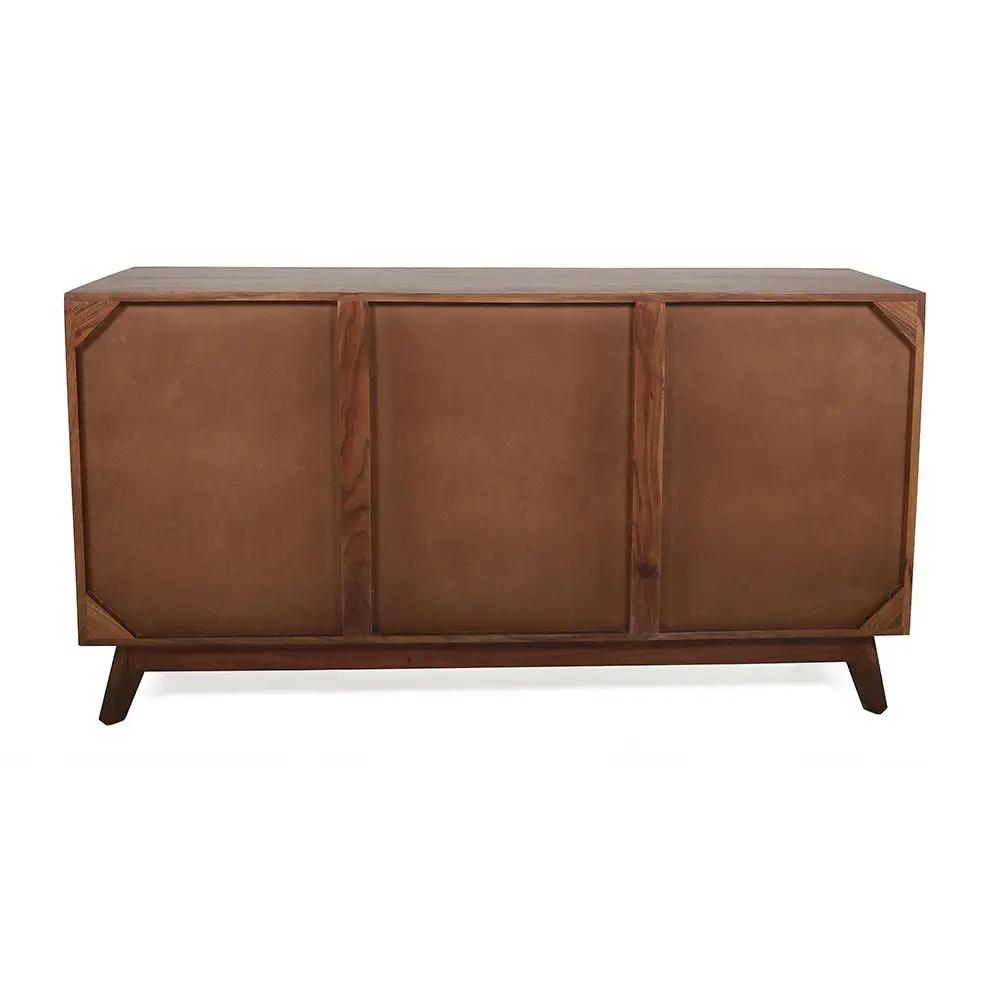 Sierra 6 Drawer Sideboard, Wood Credenza / Cabinets / Chests / Nightstands - Natural Wood / Brown by HouseOfZazla