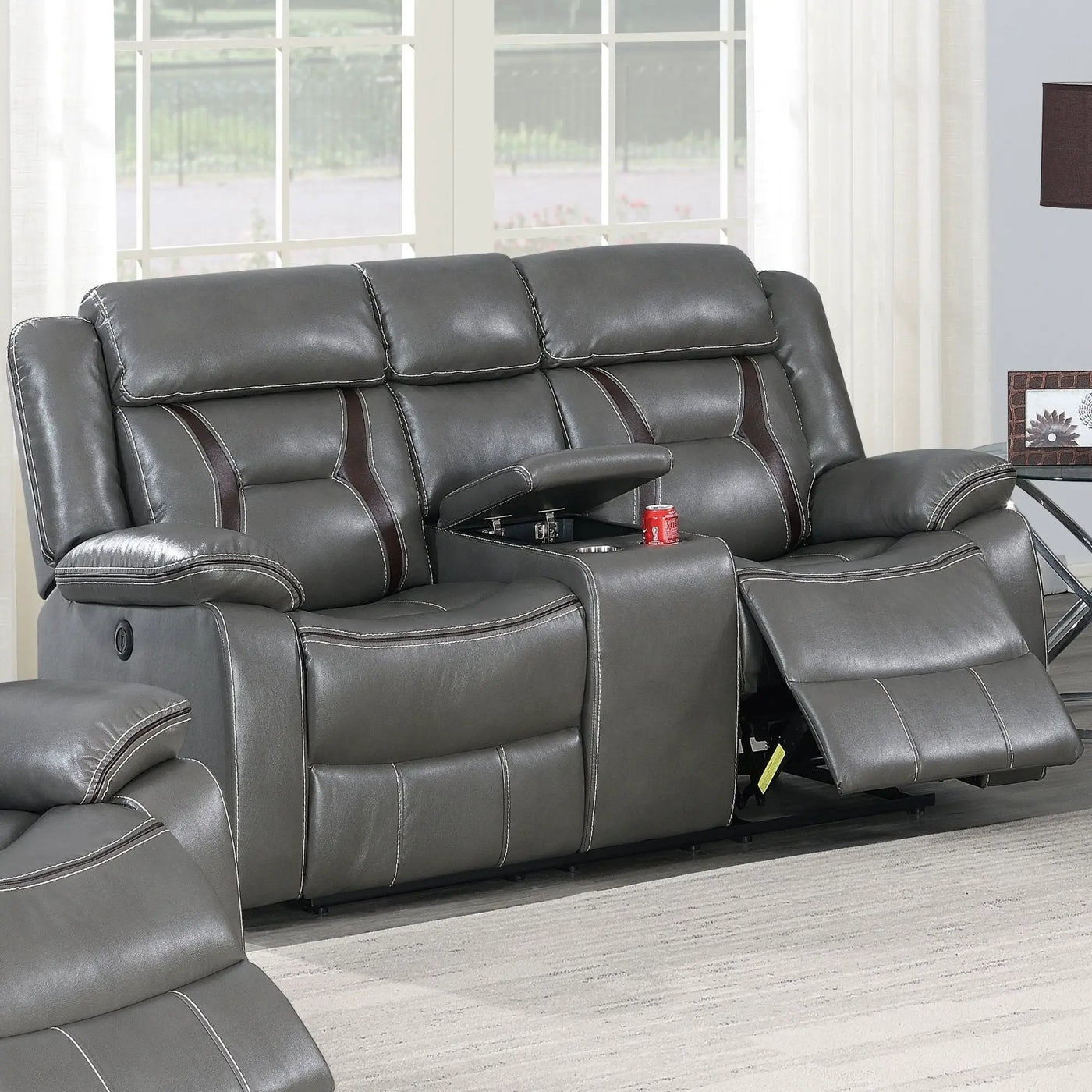 Living Room Set With Pillow Armrest And Tufted Backrest by HouseOfZazla