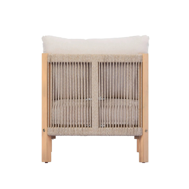 Acacia Wood Patio Furniture Club Chair by HouseOfZazla