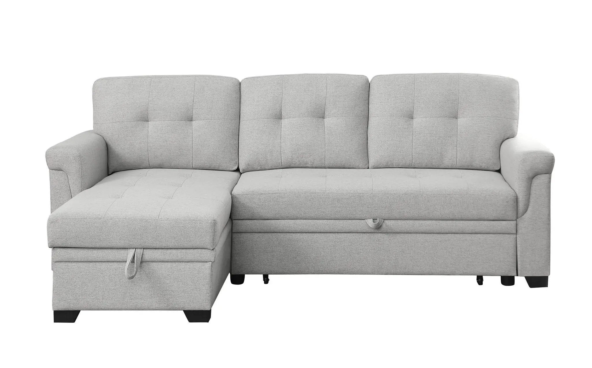 Destiny - Reversible Sleeper Sectional Sofa With Storage Chaise by Unique Piece Furniture
