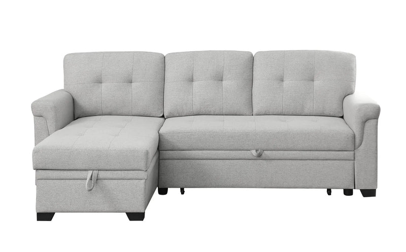 Sierra - Reversible Sleeper Sectional Sofa With Storage Chaise by Unique Piece Furniture