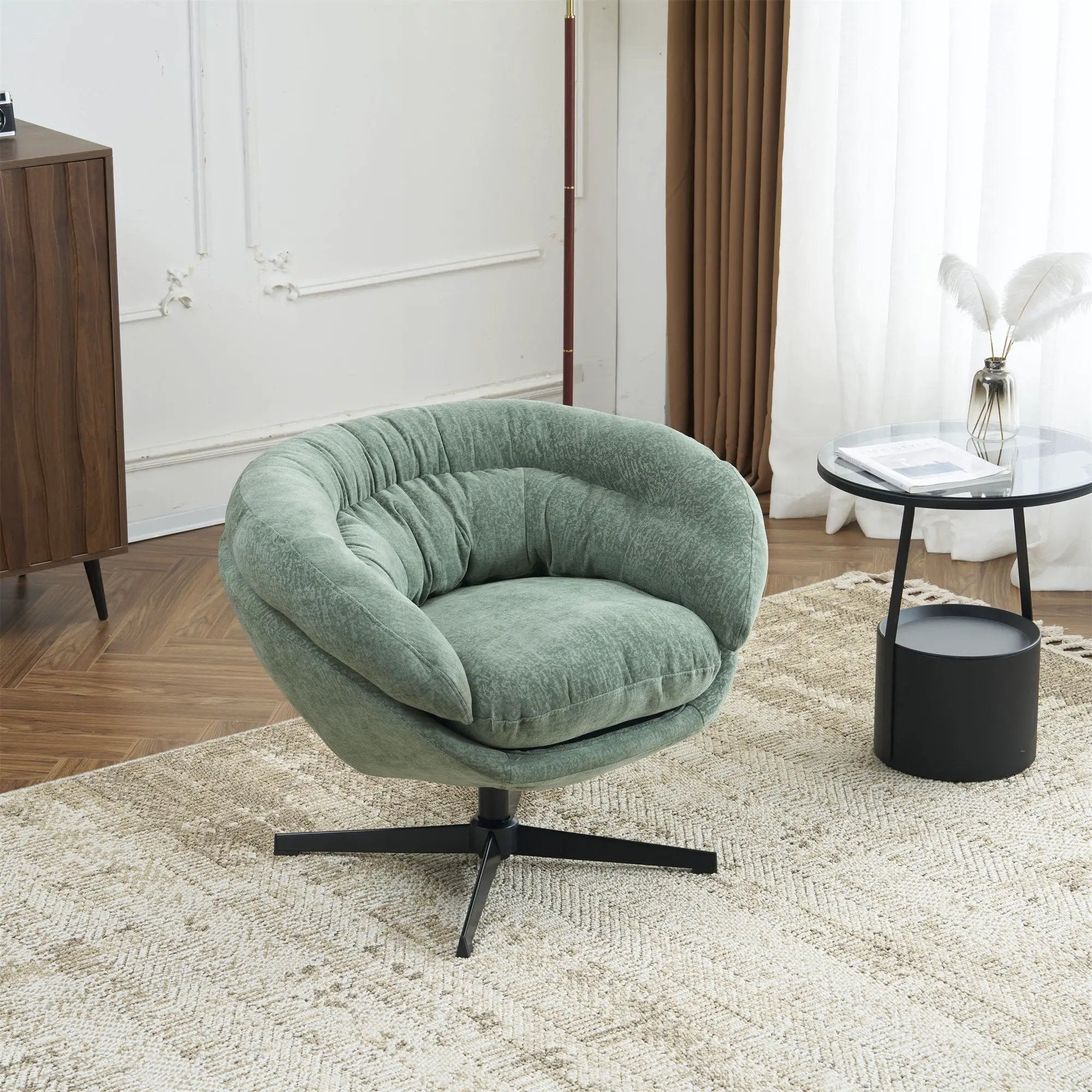 Modern Office Chair With 360 Degree Swivel by HouseOfZazla