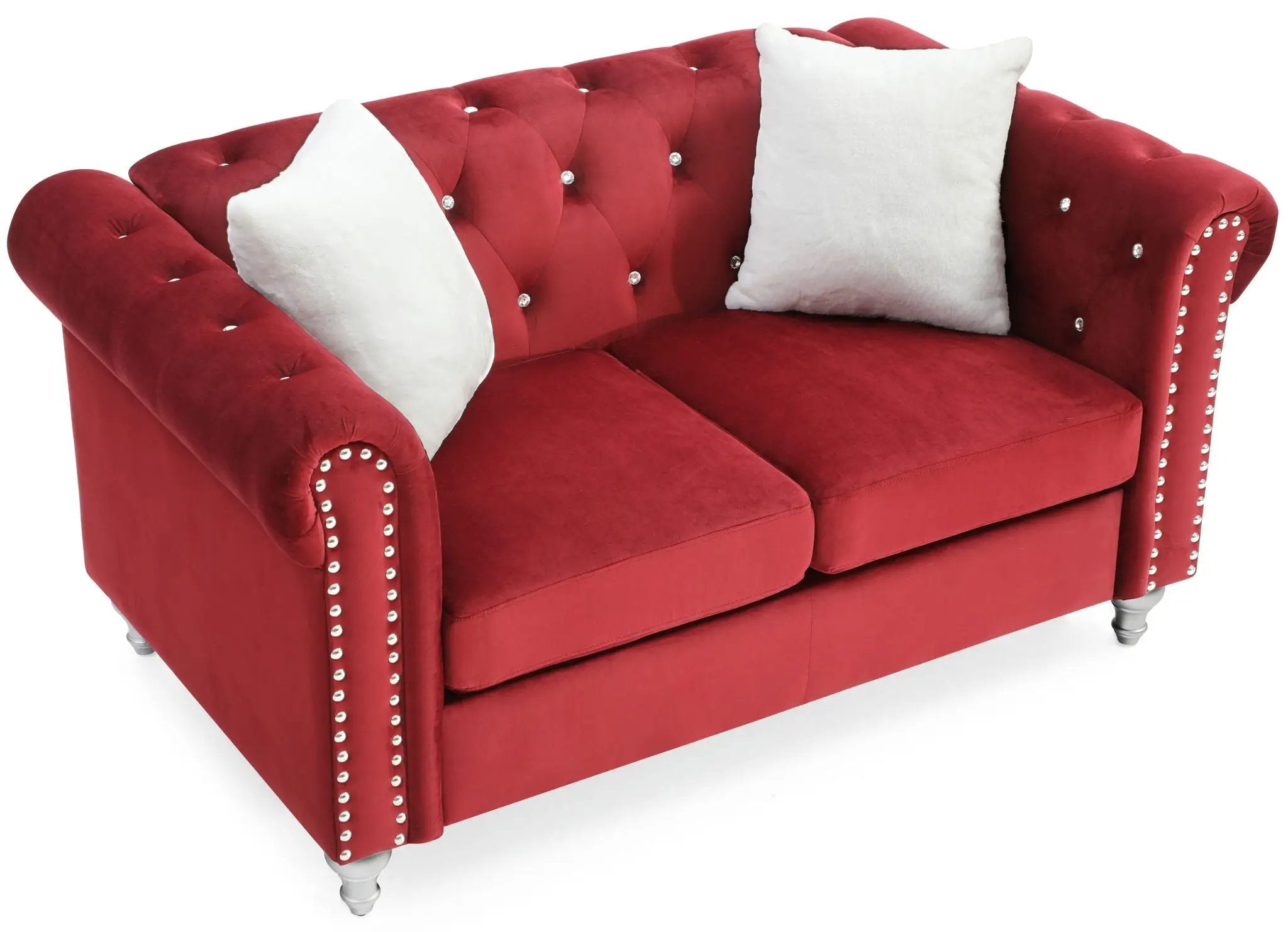 Stylish Contemporary Loveseat by Unique Piece Furniture