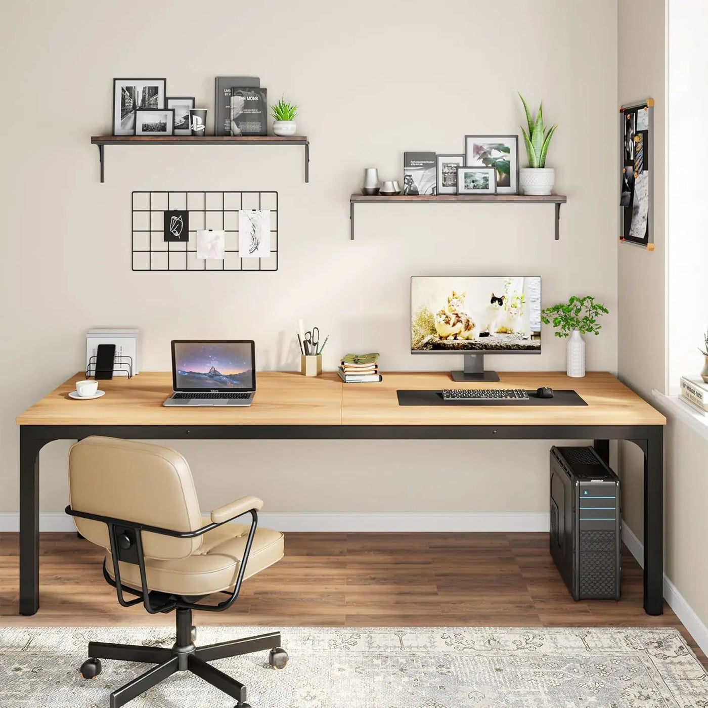 Rectangle Dining Table For 6 - 8 People by HouseOfZazla