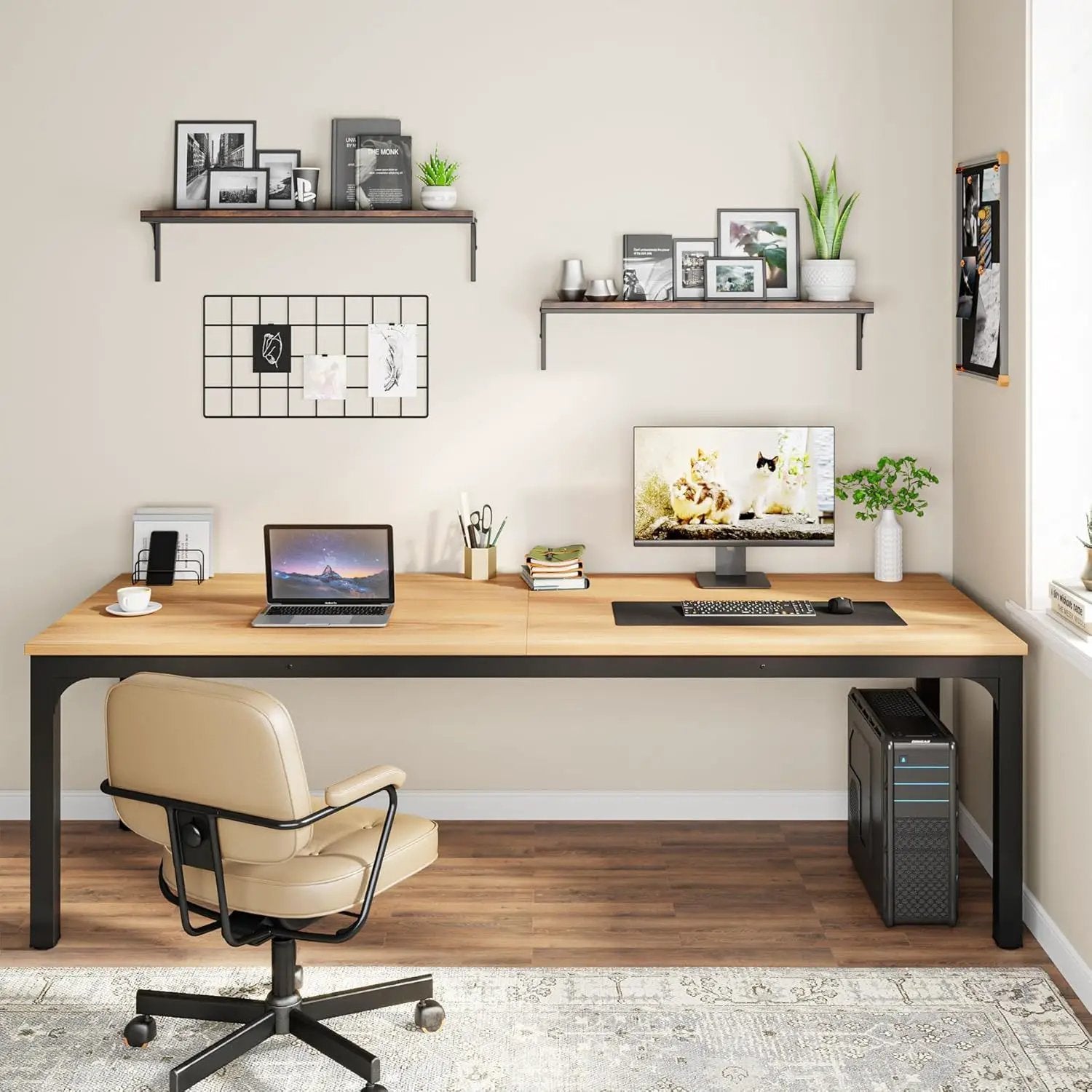 Rectangle Dining Table For 6 - 8 People by HouseOfZazla