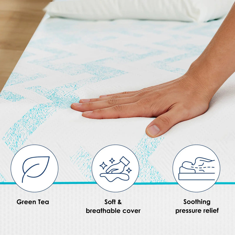 8-Inch RV Latex Memory Foam Mattress by HouseOfZazla