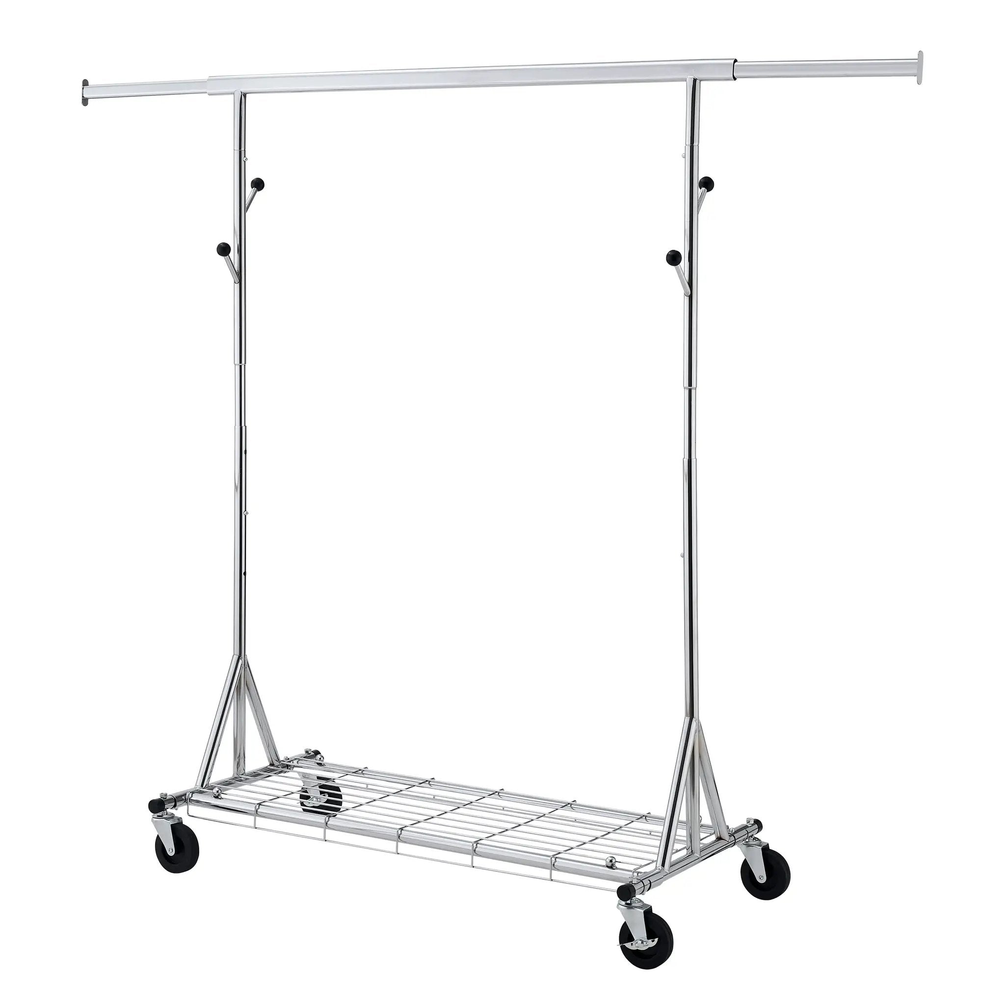 Heavy Duty Rolling Clothes Rack by HouseOfZazla